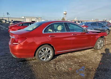 2017 Mercedes-Benz C 300 4Matic from USA, damaged, VIN 55SWF4KB1HU215459